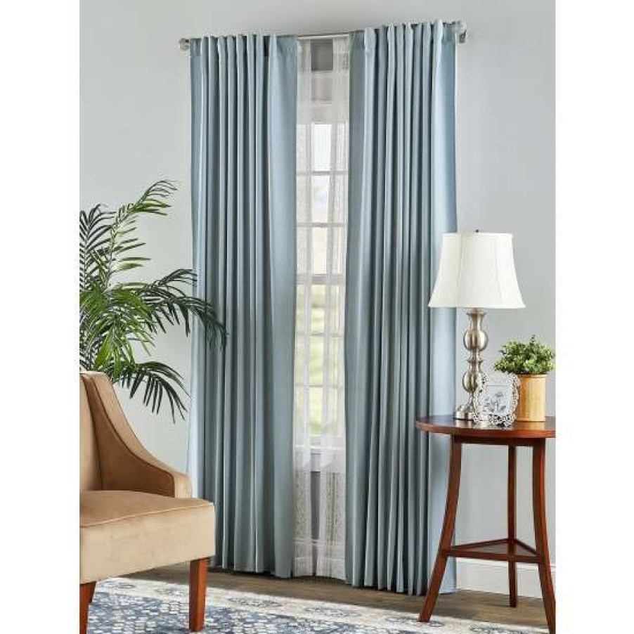 Curtains & Drapes * | Buy Vermont Country Store Amelia Rod Pocket Panel With Back Tabs