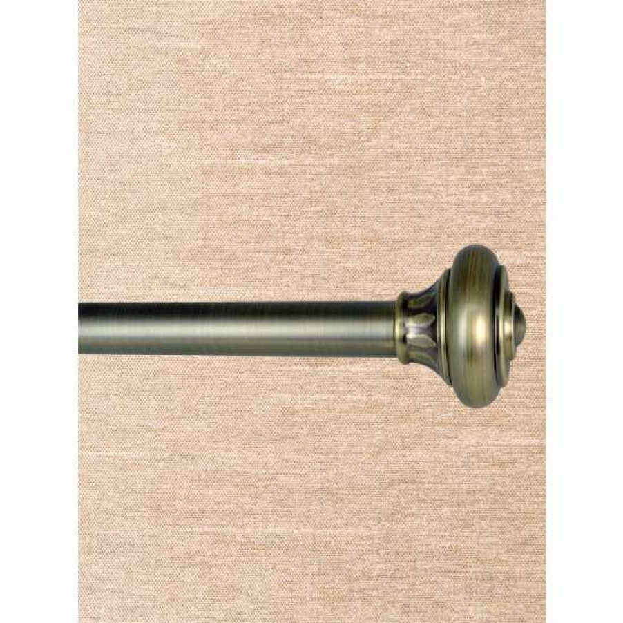 Curtain Rods & Accessories * | Coupon Vermont Country Store Imperial Finial Curtain Rod, 1 Inch