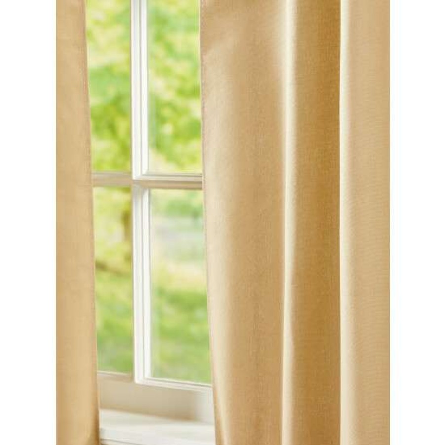 Curtains & Drapes * | Promo Vermont Country Store Mill Brook Rod Pocket Tiers