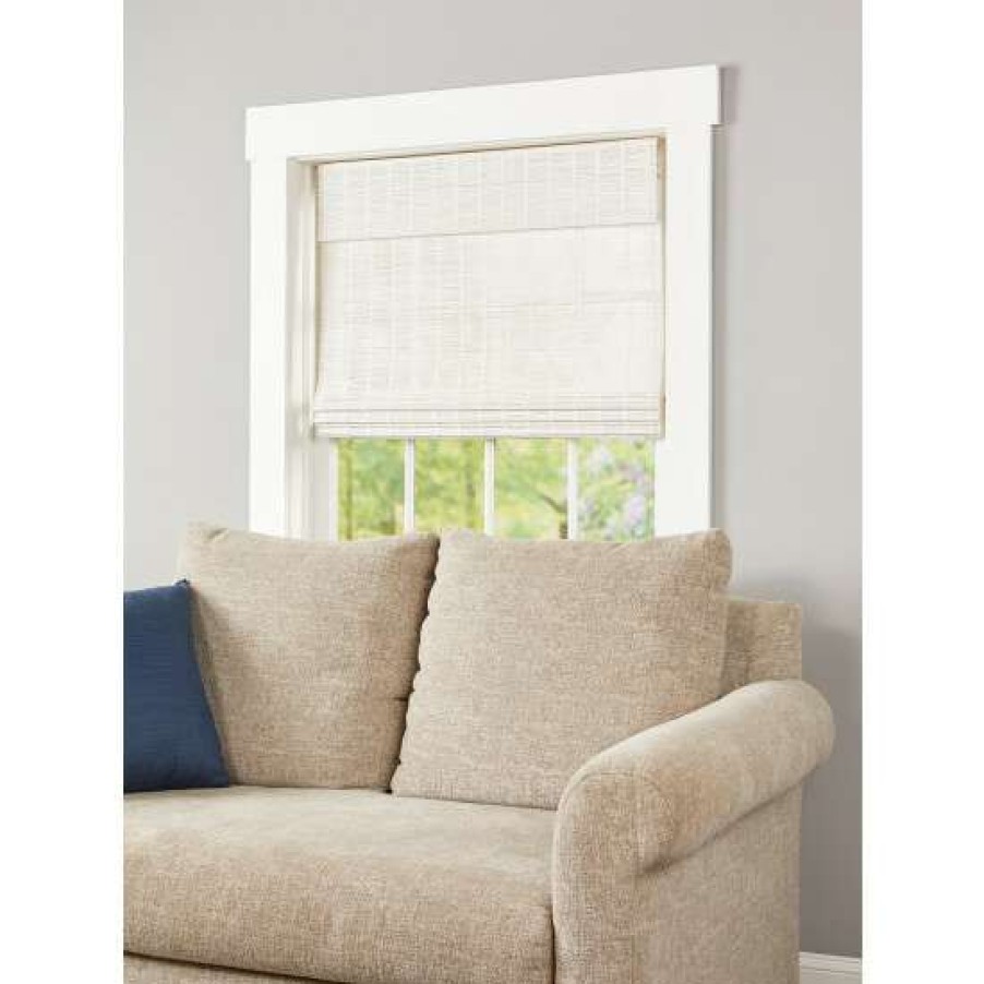 Roman Shades & Roller Shades * | Deals Vermont Country Store Lakeside Cordless Bamboo Roman Shade