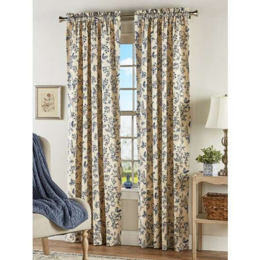 Curtains & Drapes * | New Vermont Country Store Woodland Hills Rod Pocket Curtains