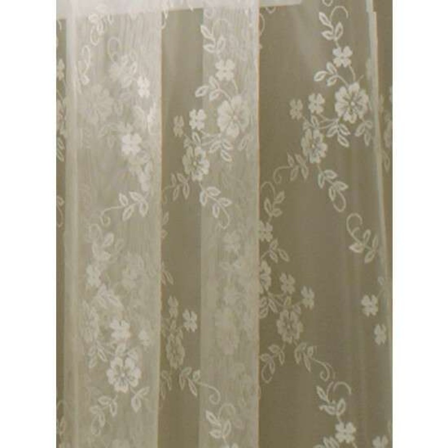 Curtains & Drapes * | Budget Vermont Country Store Enchanted Gardens Lace Rod Pocket Panel