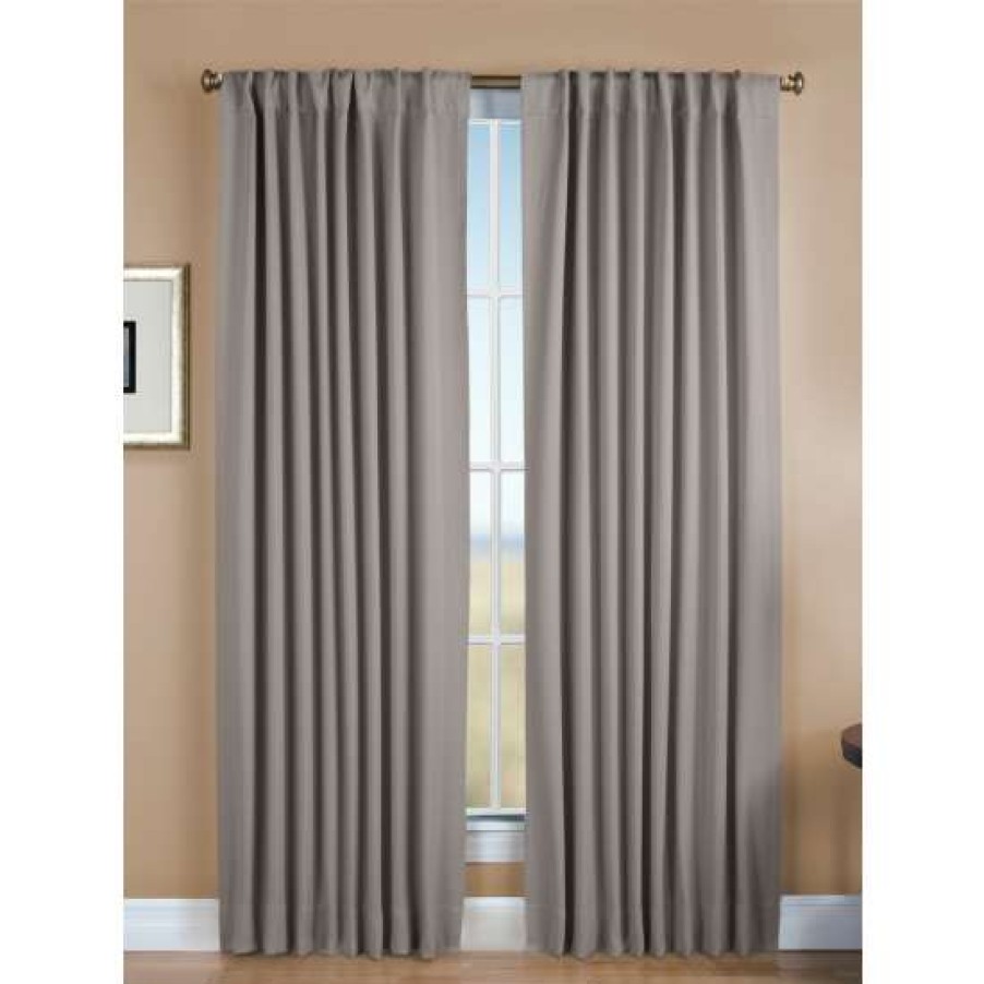 Curtains & Drapes * | Promo Vermont Country Store Supreme Blackout Rod Pocket Curtains With Back Tabs