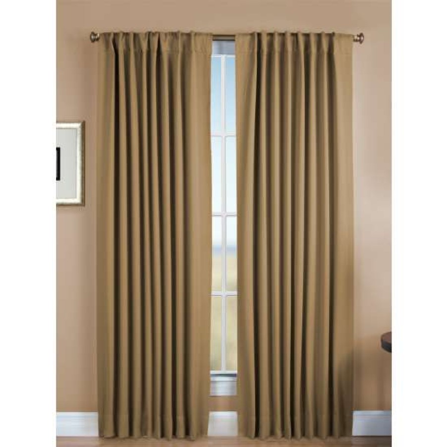 Curtains & Drapes * | Promo Vermont Country Store Supreme Blackout Rod Pocket Curtains With Back Tabs