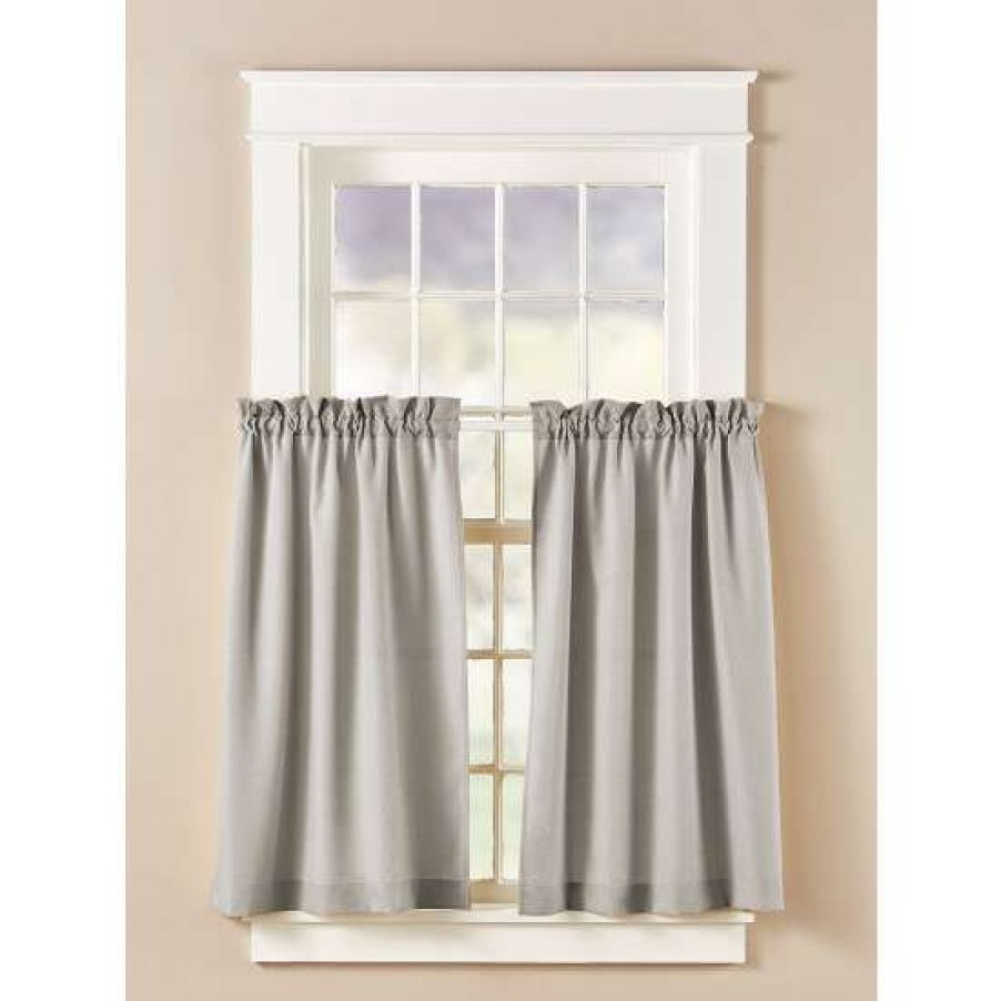 Curtains & Drapes * | New Vermont Country Store Amelia Rod Pocket Tiers