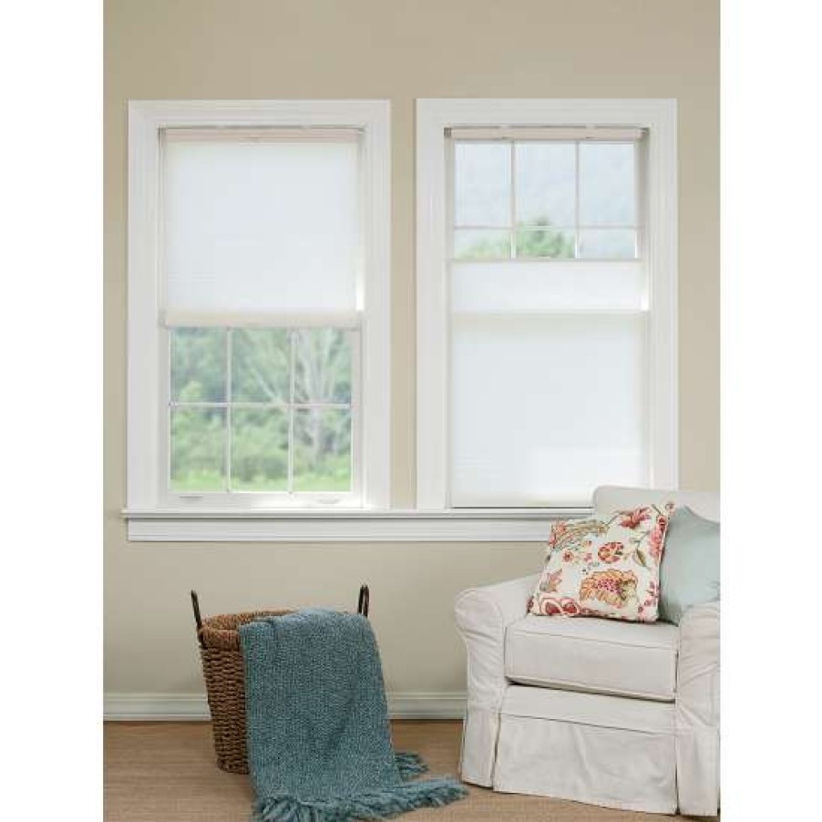 Roman Shades & Roller Shades * | Hot Sale Vermont Country Store Top Down Bottom Up Cellular Shade White