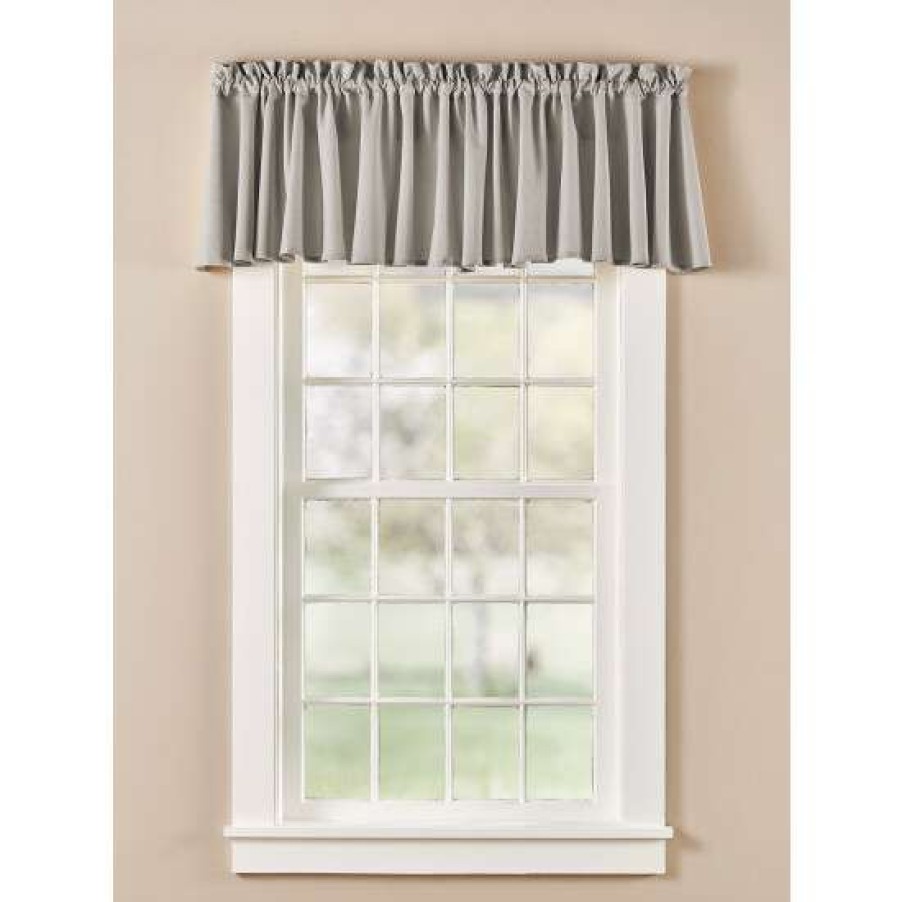 Valances * | Coupon Vermont Country Store Amelia Rod Pocket Full-Bodied Valance