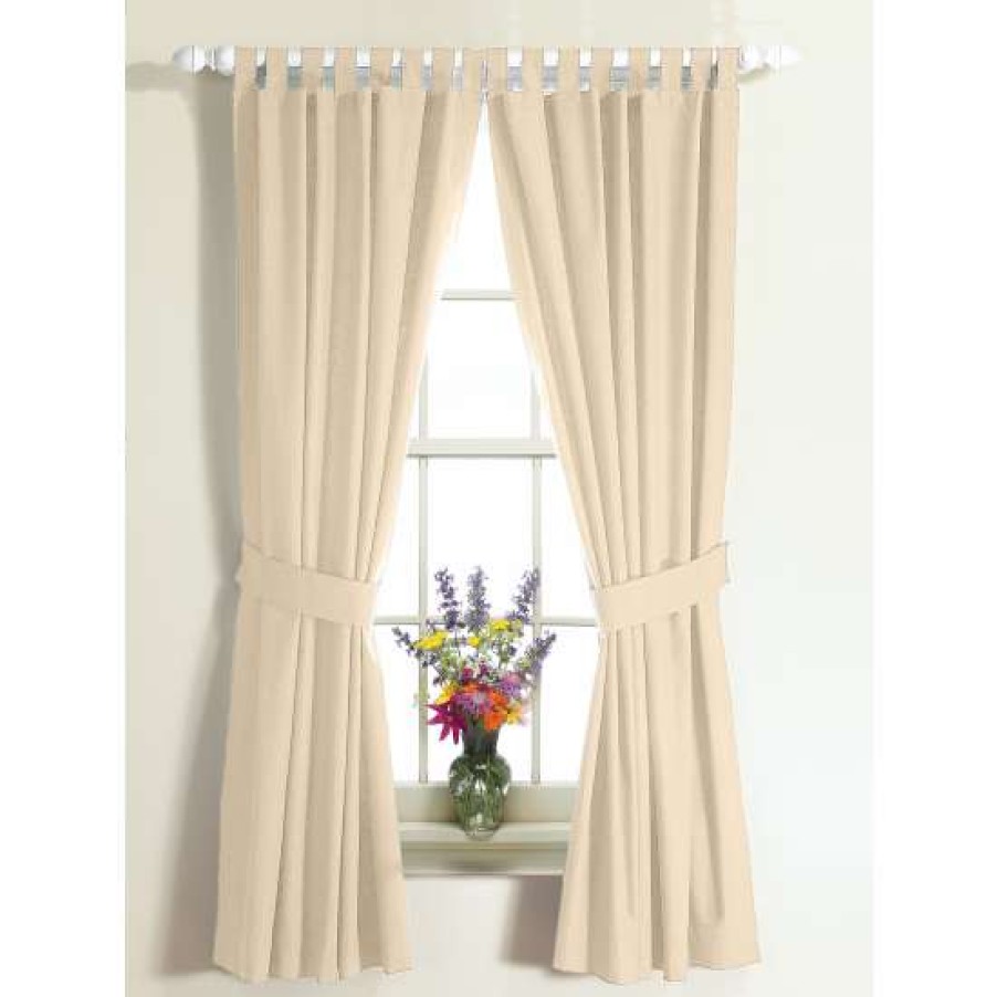 Curtains & Drapes * | Outlet Vermont Country Store Insulated Tab Top Curtains And Valances