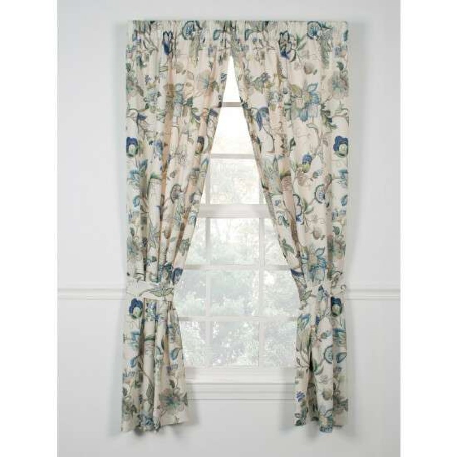 Curtains & Drapes * | Best Sale Vermont Country Store Chateau De Fleur Rod Pocket Curtains