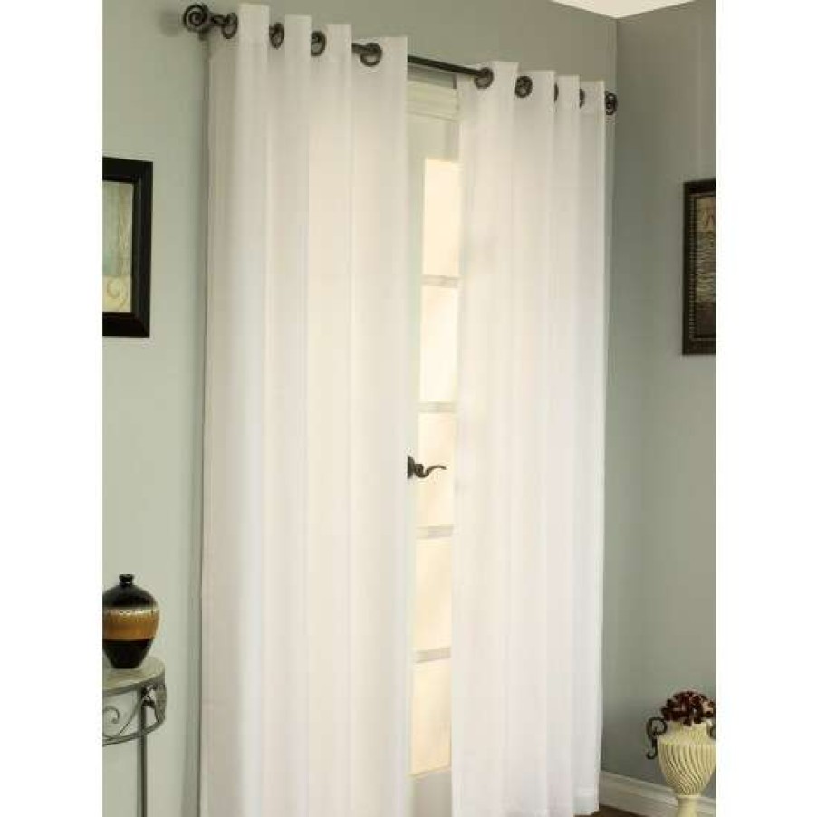 Curtains & Drapes * | Best Deal Vermont Country Store Privacy Lined Grommet Top Semi-Sheer Panel