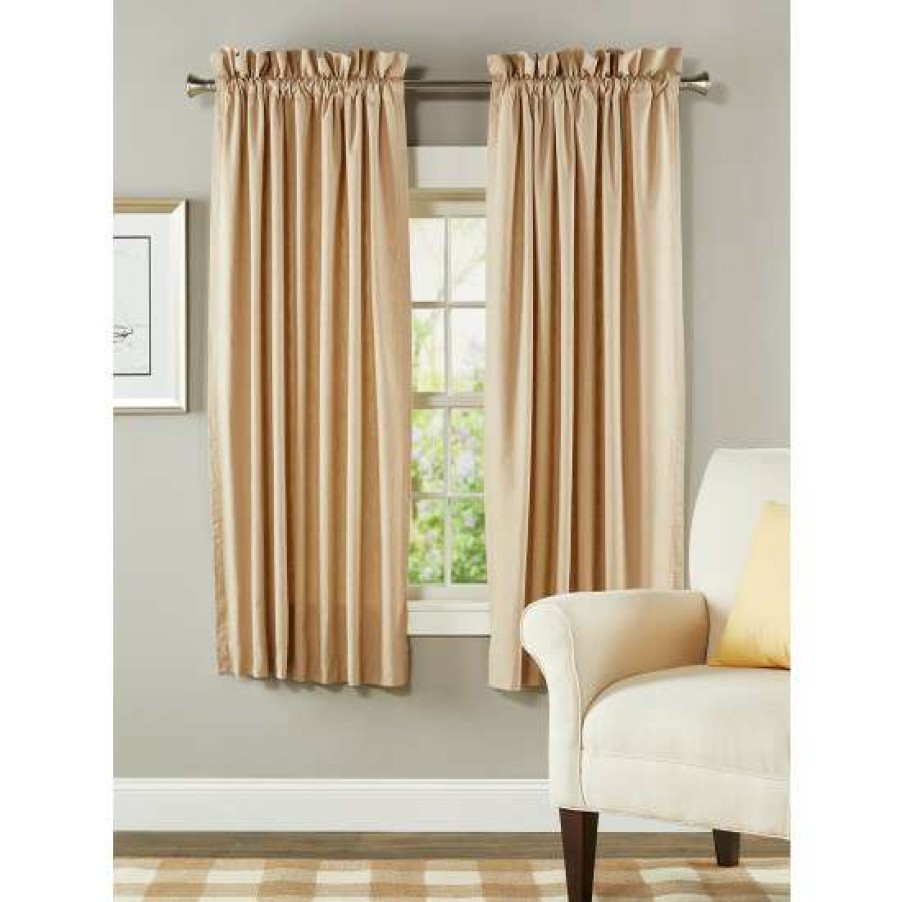 Curtains & Drapes * | Discount Vermont Country Store Original Weaver'S Cloth Rod Pocket Curtains