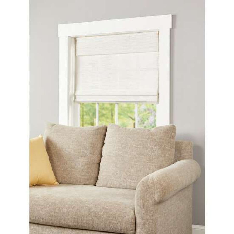 Roman Shades & Roller Shades * | Outlet Vermont Country Store Champlain Bay Cordless Bamboo Roman Shade