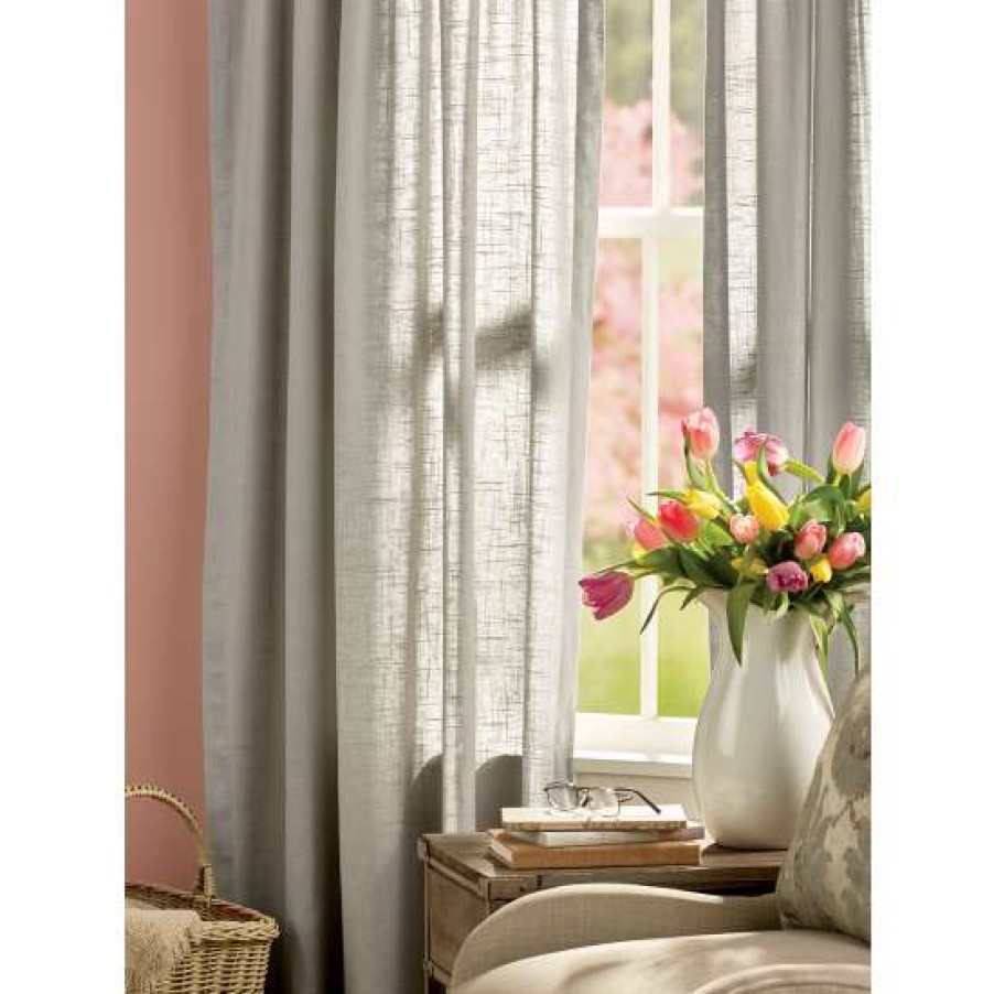 Curtains & Drapes * | Coupon Vermont Country Store Soft Linen Rod Pocket Curtains