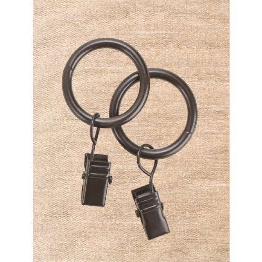 Curtain Rods & Accessories * | Coupon Vermont Country Store Curtain Clip Rings, Set Of 7