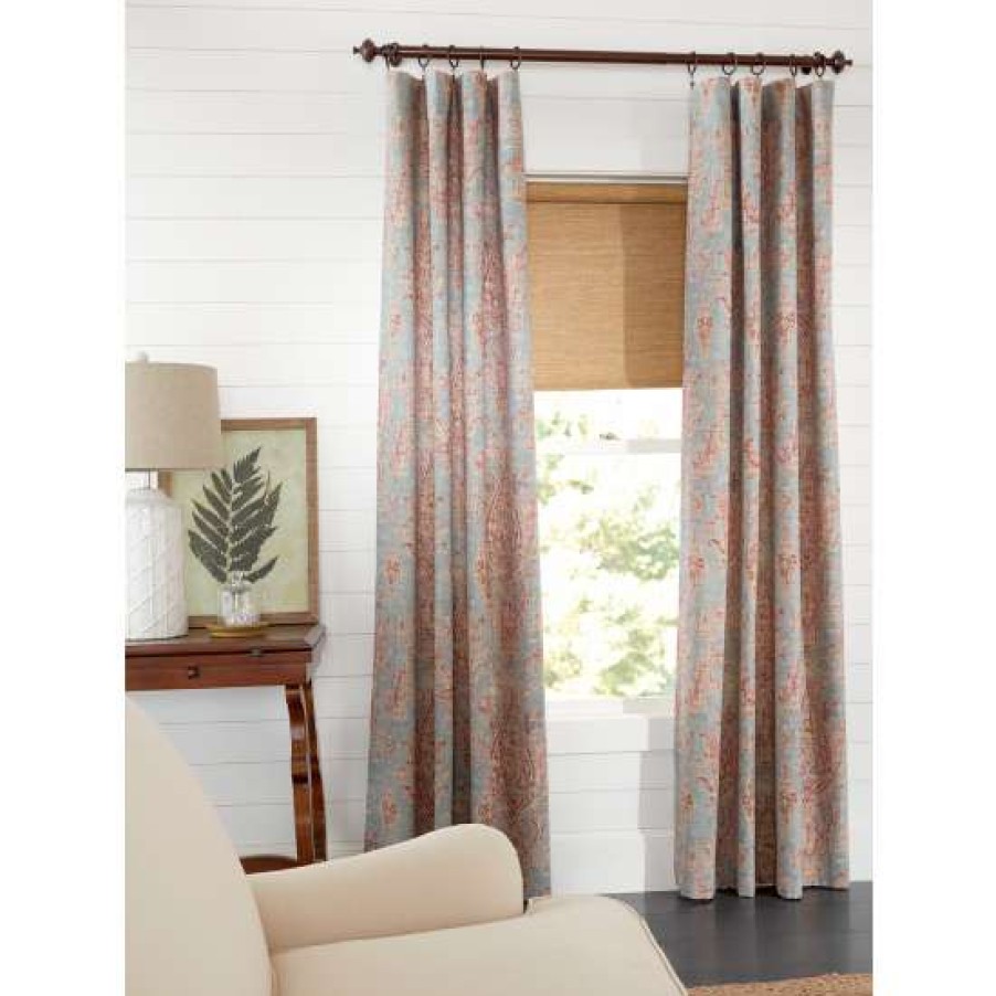 Curtains & Drapes * | Best Reviews Of Vermont Country Store Maybelle Linen Rod Pocket Curtains