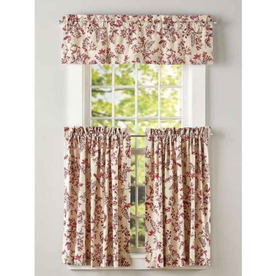 Valances * | Outlet Vermont Country Store Woodland Hills Rod Pocket Tailo Valance