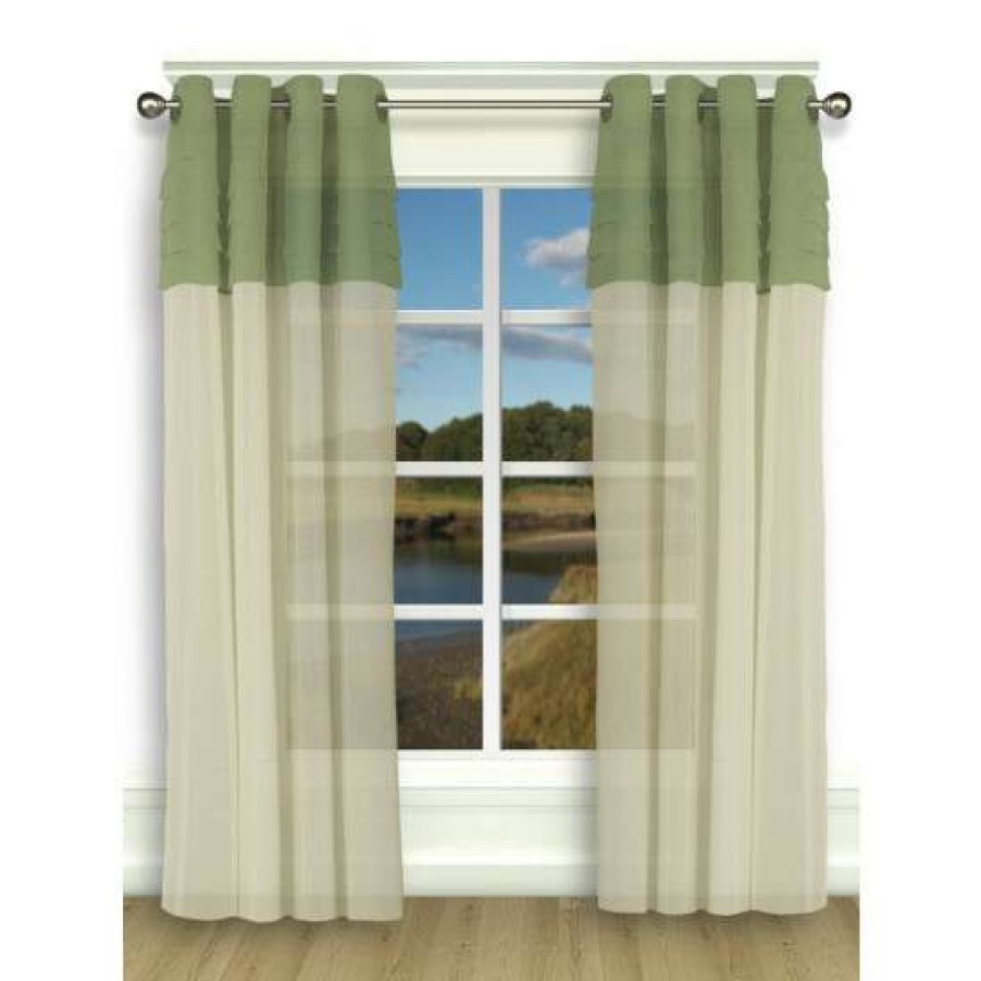 Curtains & Drapes * | Outlet Vermont Country Store Portico Pleats Grommet Top Curtains