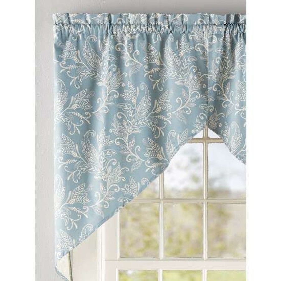 Valances * | Best Reviews Of Vermont Country Store Paisley Forest Rod Pocket Swag Pair