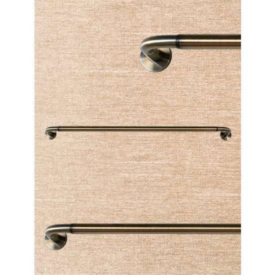 Curtain Rods & Accessories * | Best Sale Vermont Country Store Wraparound Telescoping Curtain Rod, 3/4 Inch