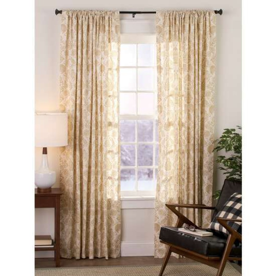 Curtains & Drapes * | Best Reviews Of Vermont Country Store Country Floral Rod Pocket Curtains