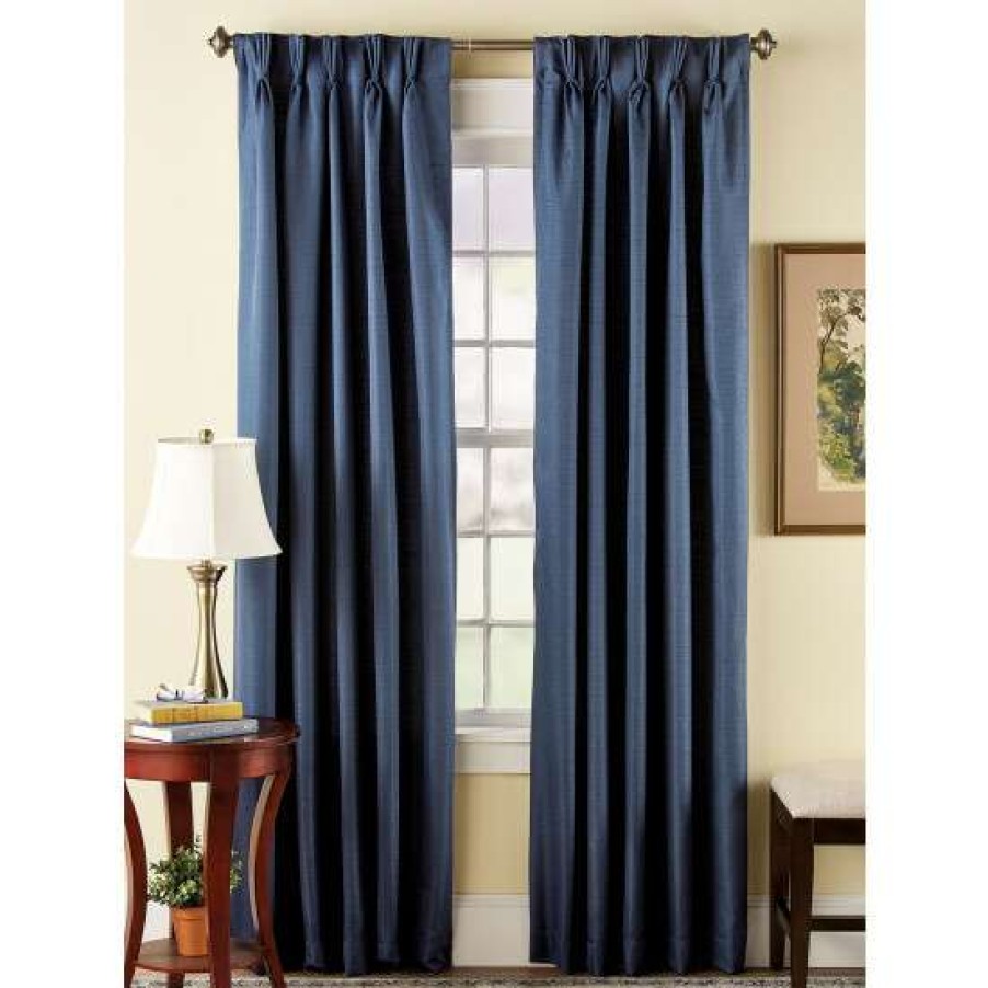 Curtains & Drapes * | Top 10 Vermont Country Store Westminster Estate Lined 150 Inch Pinch Pleat Curtains With Back Tabs