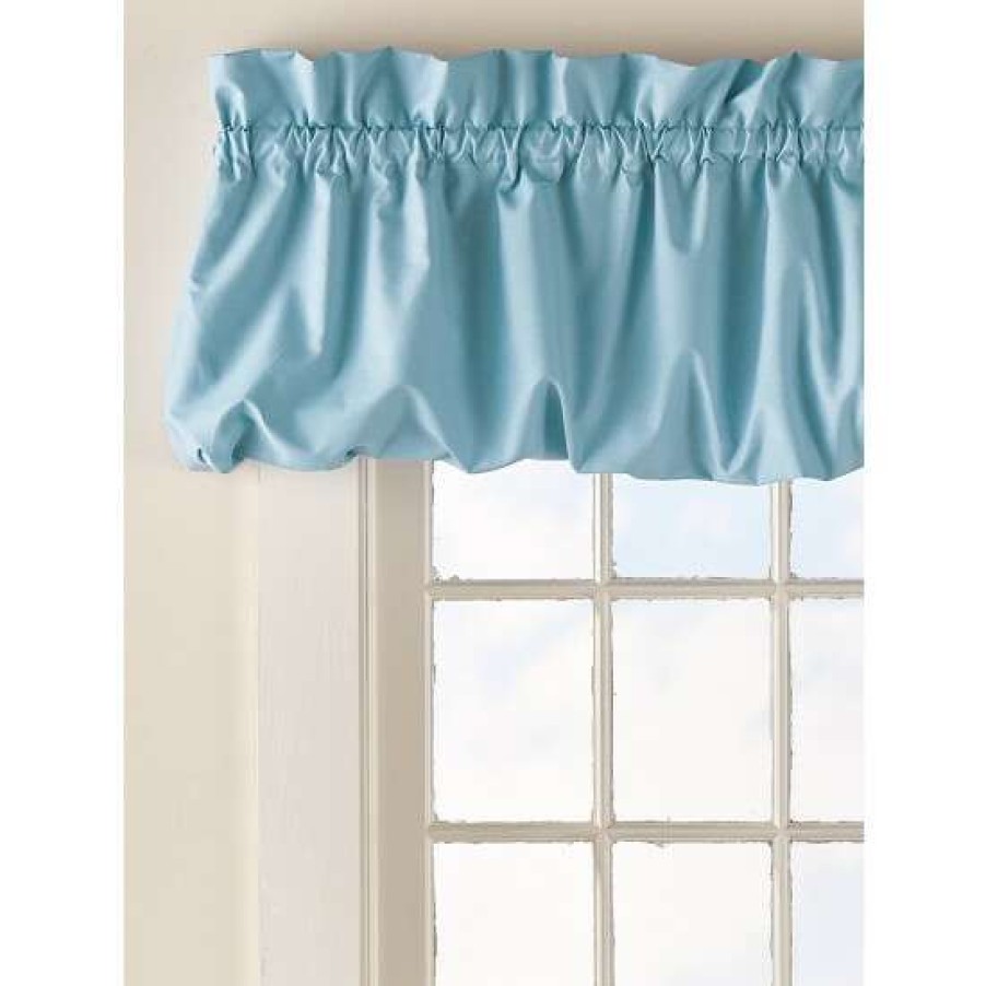 Valances * | Flash Sale Vermont Country Store Carolyn'S Colorful Rod Pocket Balloon Valance