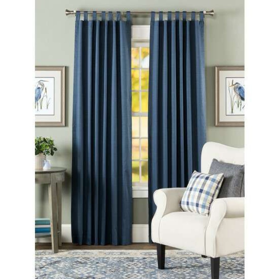 Curtains & Drapes * | Wholesale Vermont Country Store Solid Cotton Duck Tab Top Curtains