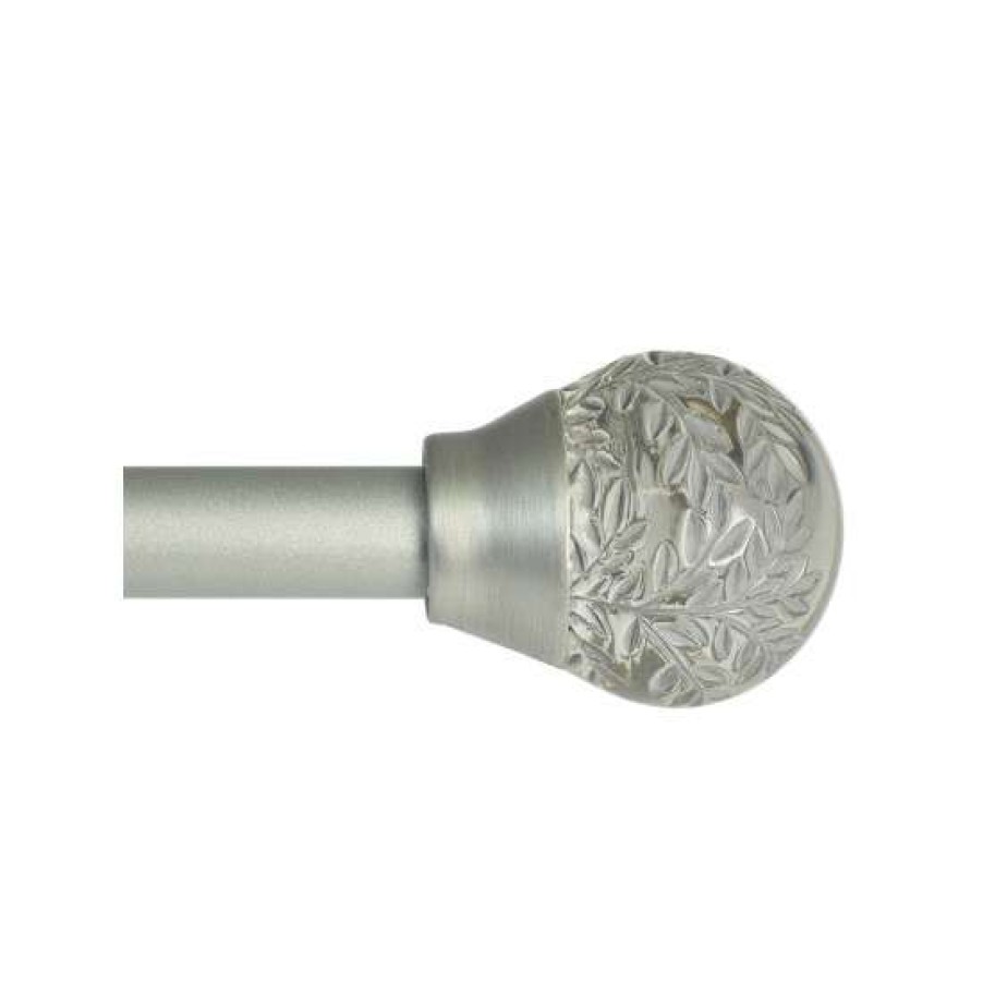 Curtain Rods & Accessories * | New Vermont Country Store Gaia Finial Curtain Rod, 3/4 Inch