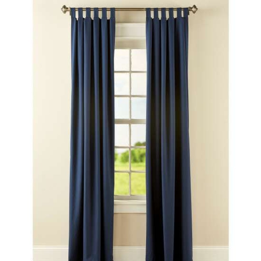 Curtains & Drapes * | Deals Vermont Country Store Lightweight Insulated Tab Top Curtains